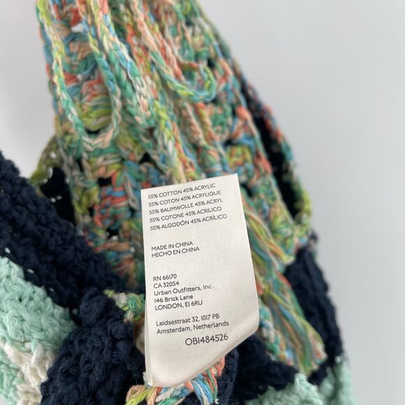 FREE PEOPLE Crochet Tank Size Small Swim Up Summer Breeze NWT Beach Travel - Picture 15 of 15